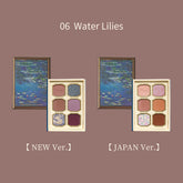 Malerei-Lidschatten-Palette-06 Seerosen
